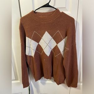 Amazon plaid sweater